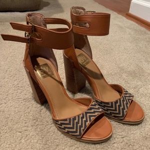 DV by Dolce Vita Tan and Black Sandals